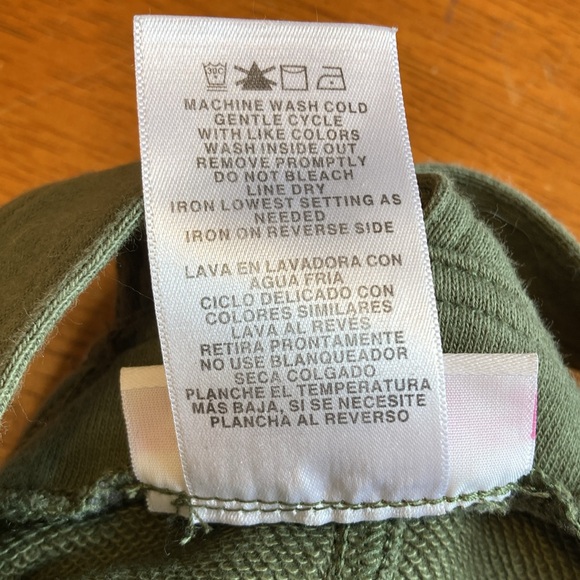 Bonnie Baby Girls Sz 24 Month Green Knit Rainbow Embroidery Heart Pockets Dress - Picture 7 of 7